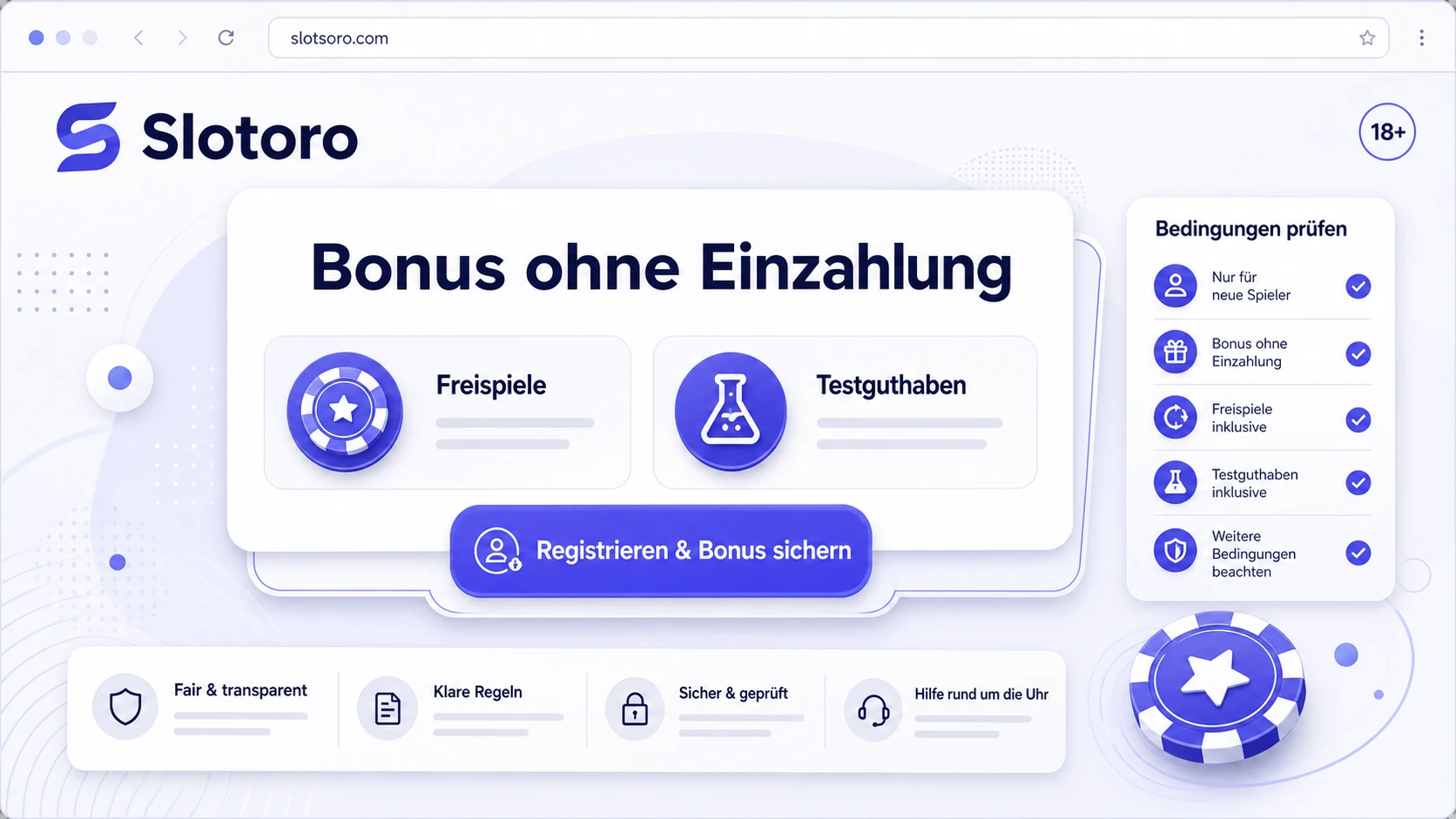 Slotoro Bonus ohne Einzahlung