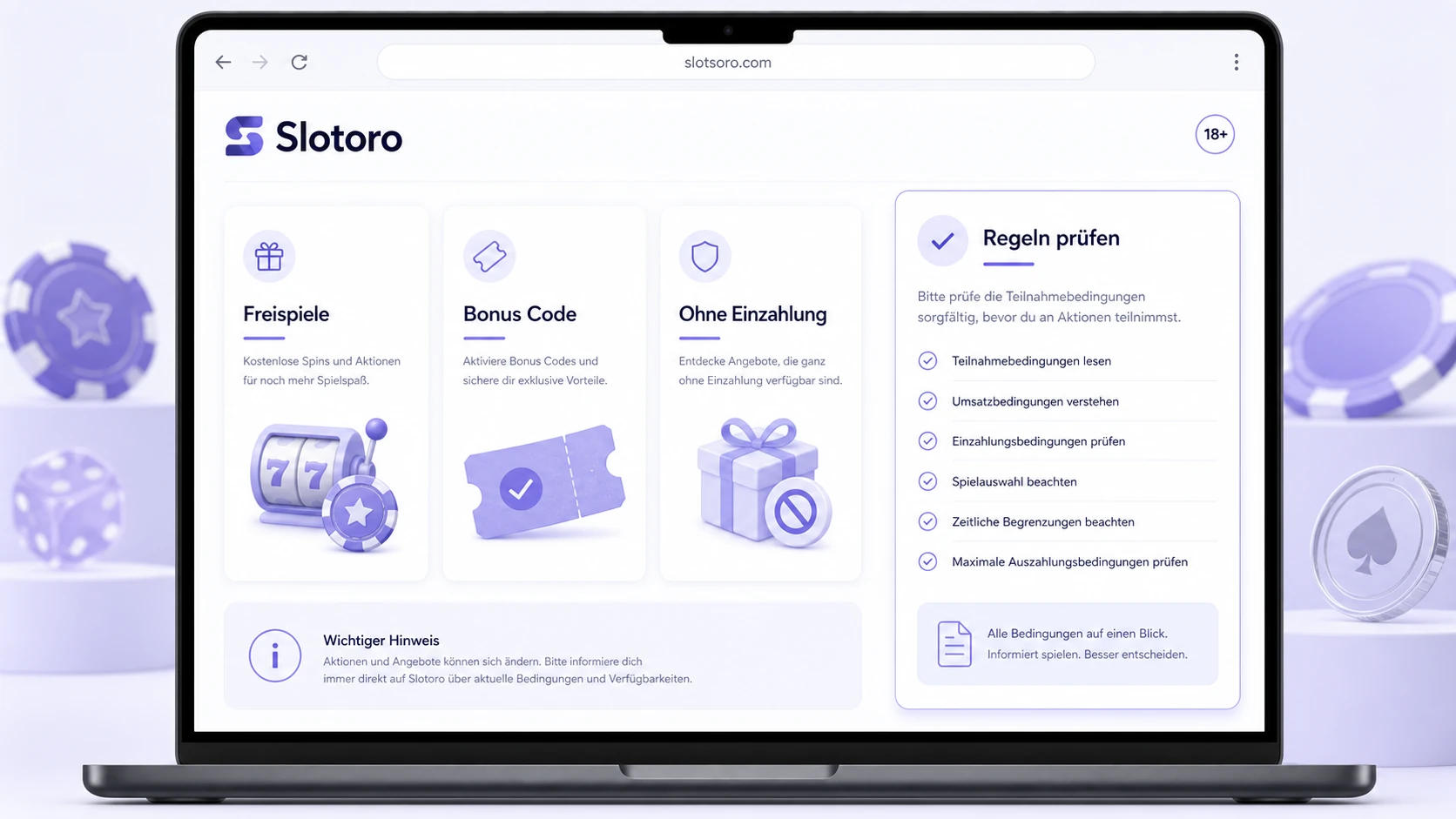 Fazit zum Slotoro Casino Bonus